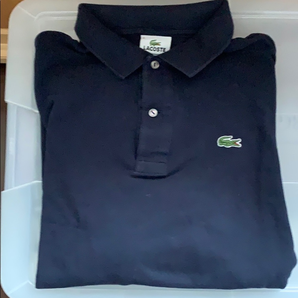 Navy Lacoste Shirt